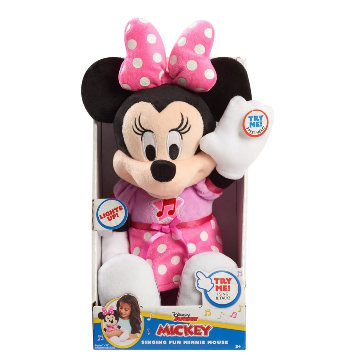 Muñeco Peluche Minnie Mouse Cantante4