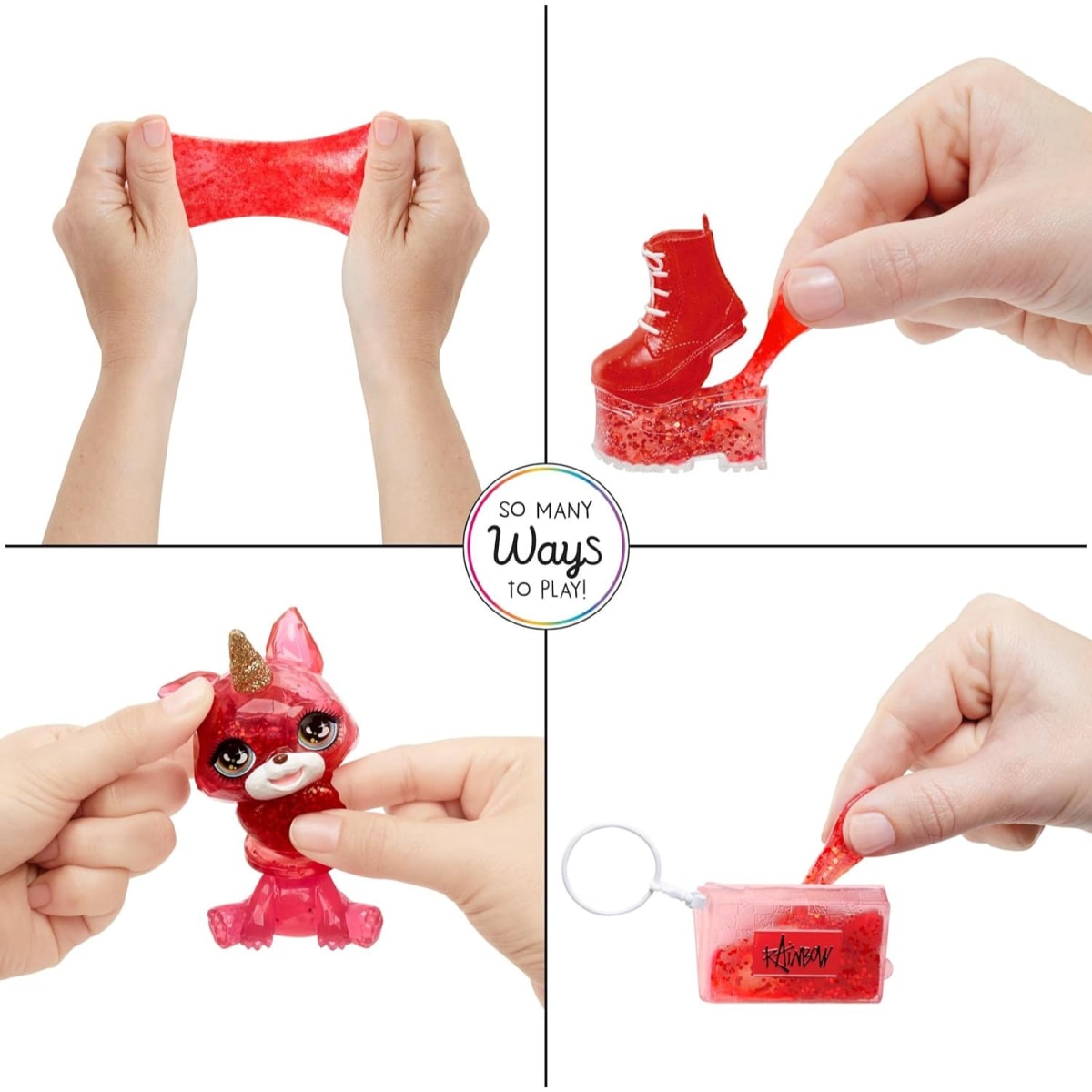 Muñeca Rainbow High Ruby con Kit Mascota y Slime3