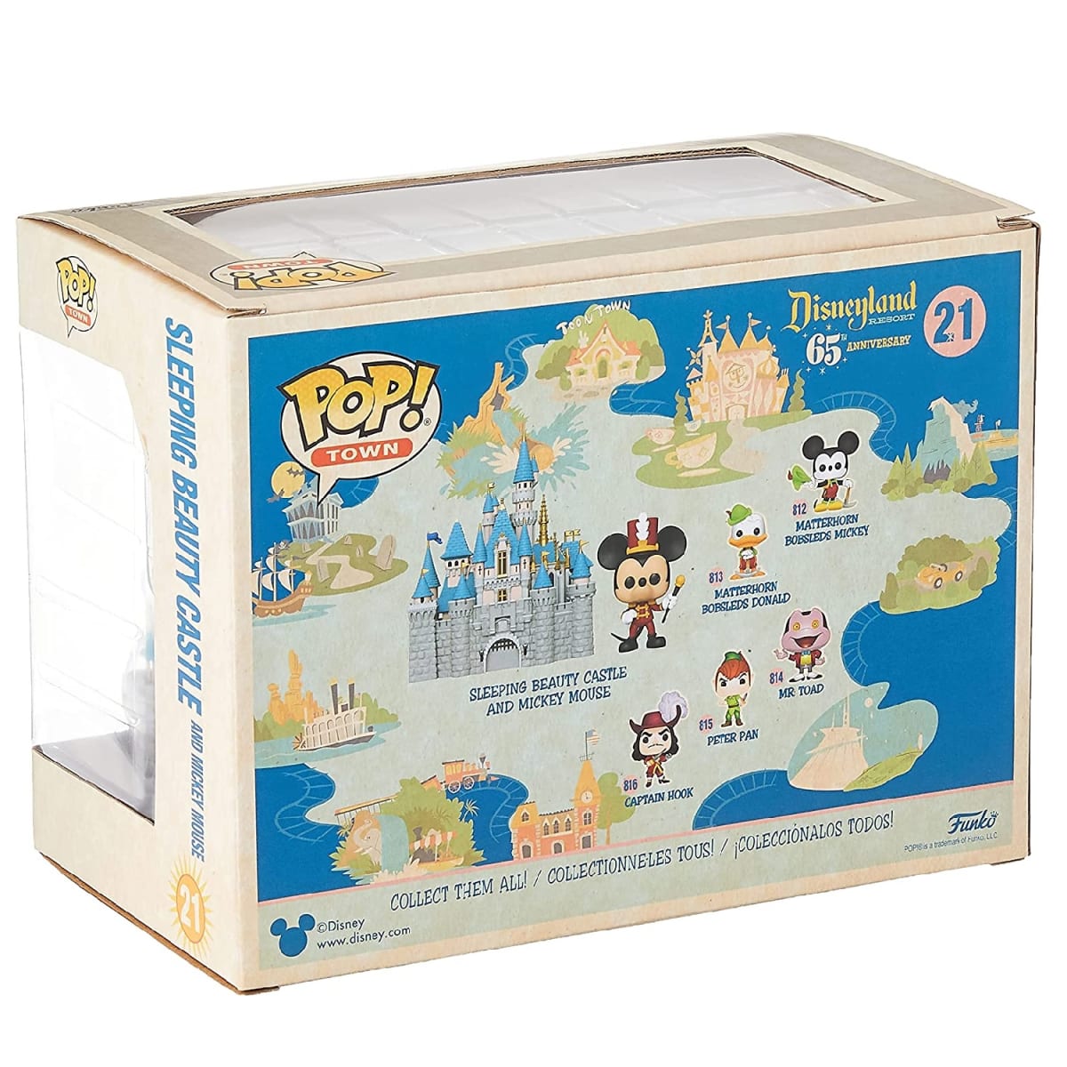 Funko Pop Castillo Disney con Mickey Mouse1