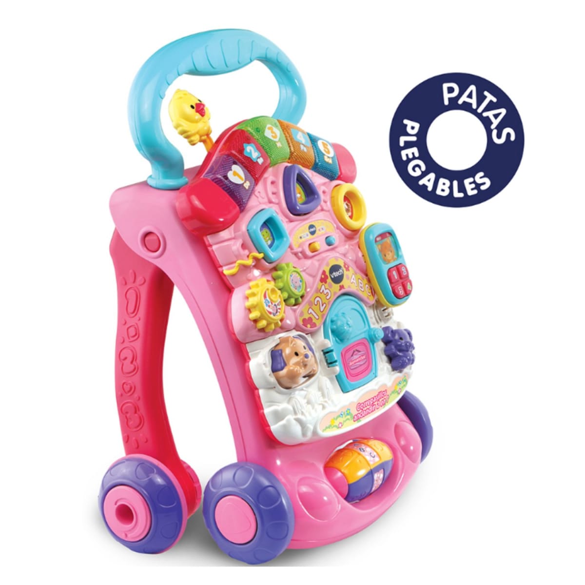 Andador Andandín 2 en 1 Rosa4