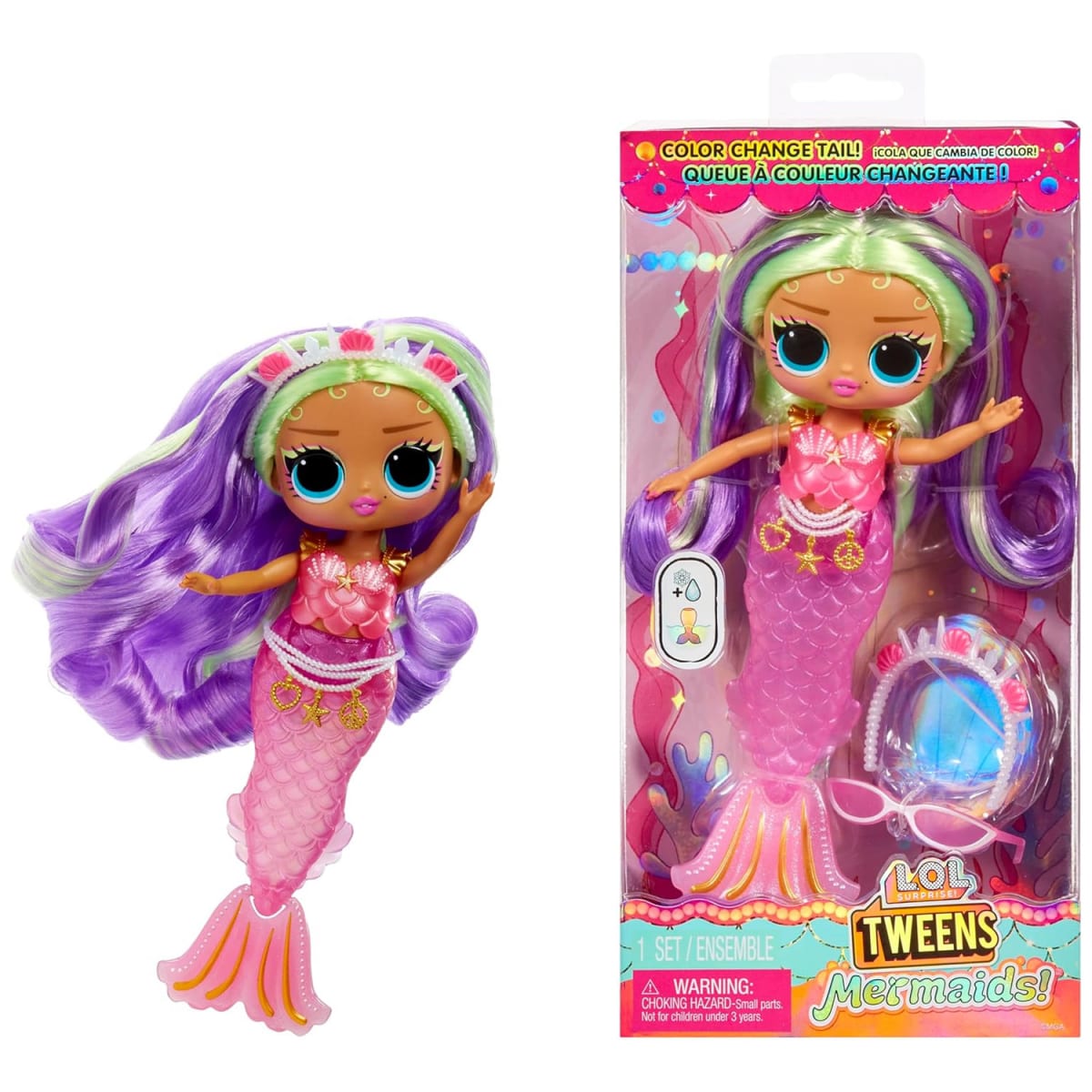 Muñeca LOL Tweens Sirena Cleo Cove1