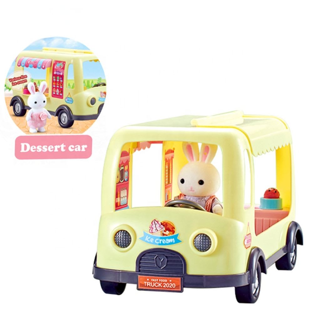 Carrito de Postres y Helados Ternurines Conejitos5