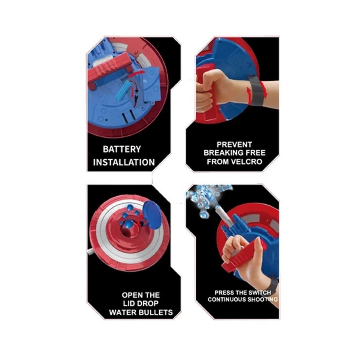 Escudo Capitan America Hidrogel5