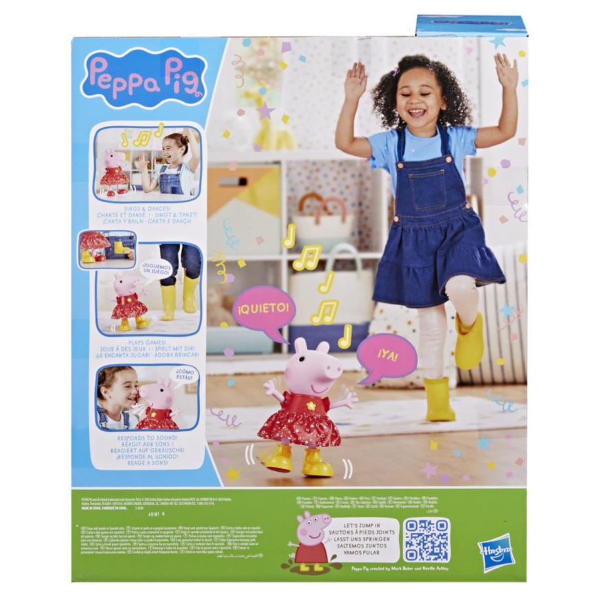 Muñeca Peppa Pig Diversión en el Charco con Sonidos5