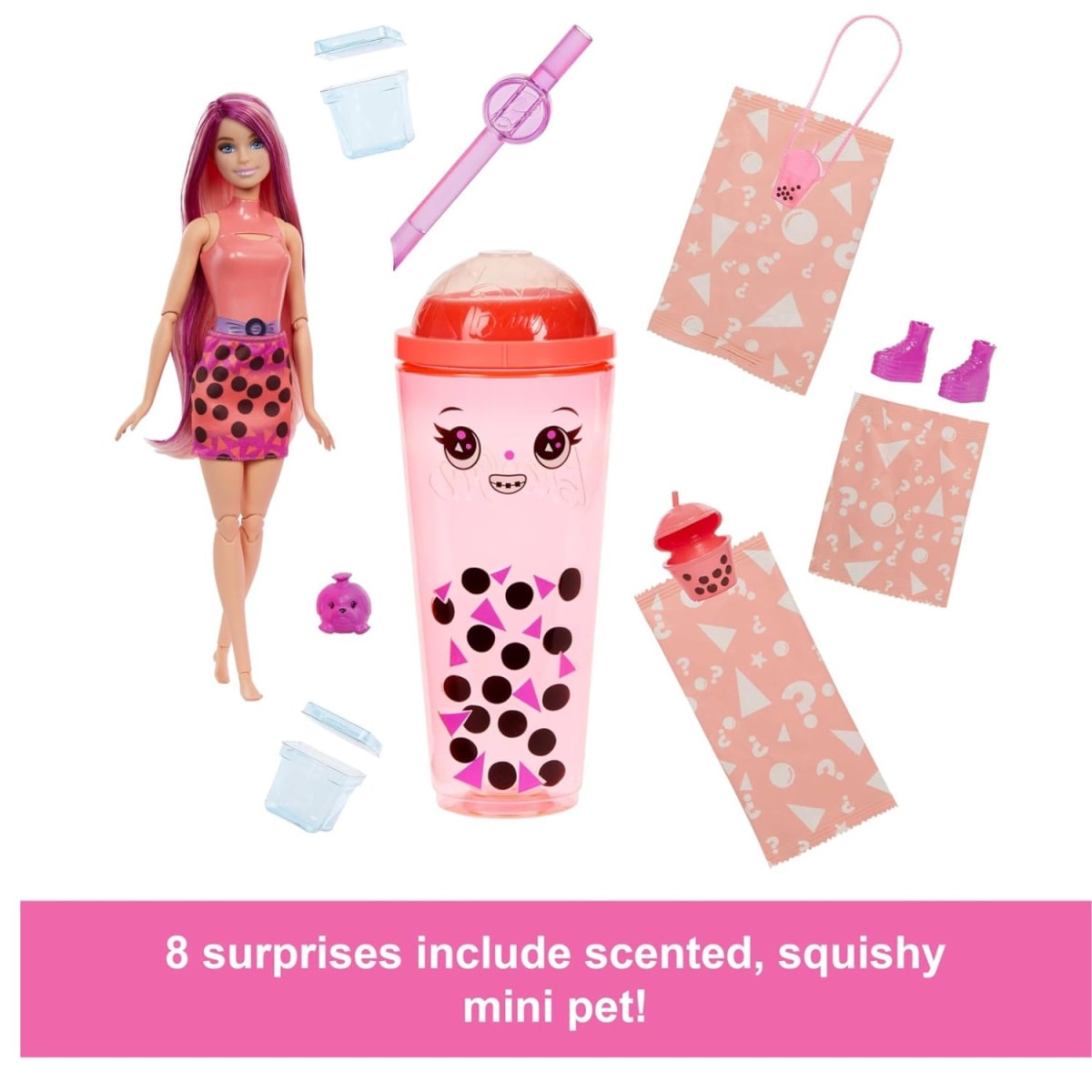 Muñeca Barbie Pop Reveal Bubble y Accesorios Mochi de Mango5