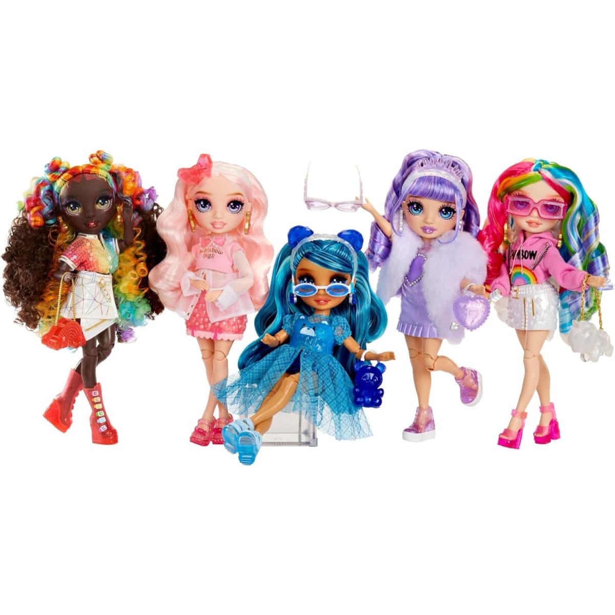 Muñeca Rainbow High Creative Crystals Violet5