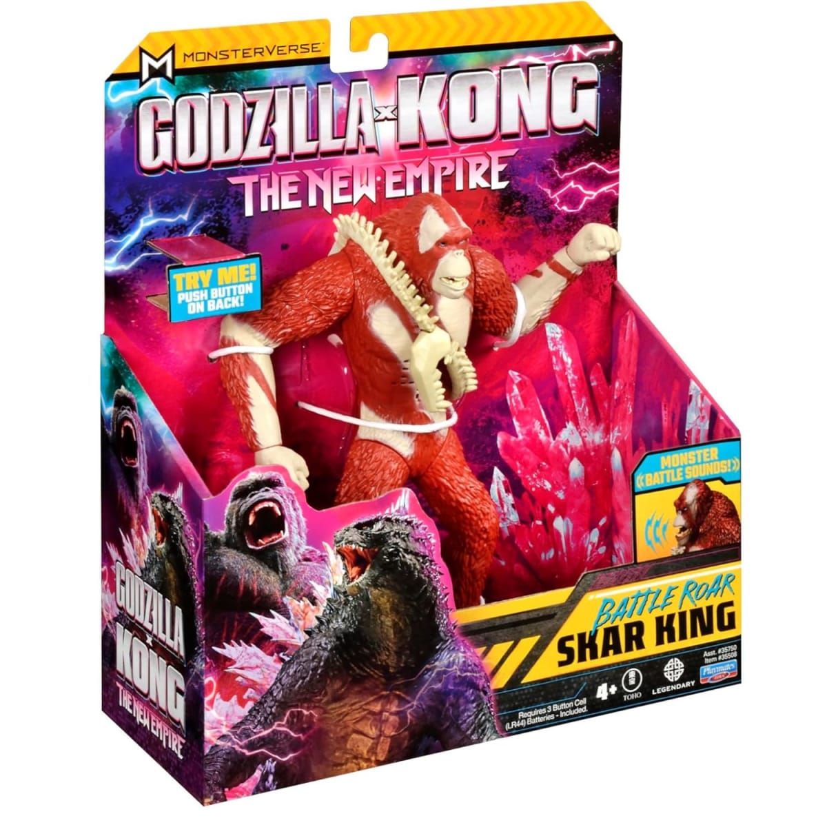 Godzilla x Kong – Skar King Rugido de Batalla 15 cm5