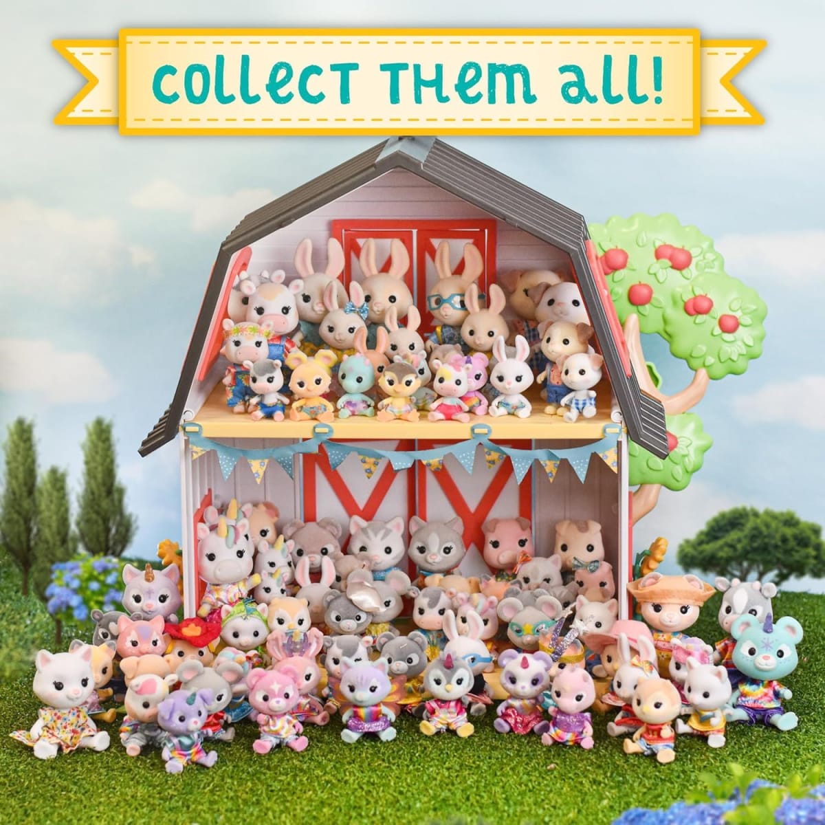 Pack de Muñecos Ternurines Honey Bee Acres Familia Conejo5