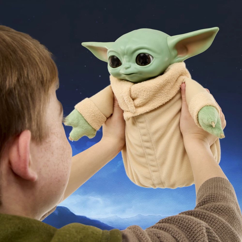 Muñeco Grogu Animatrónico 25 cm The Mandalorian La Película5