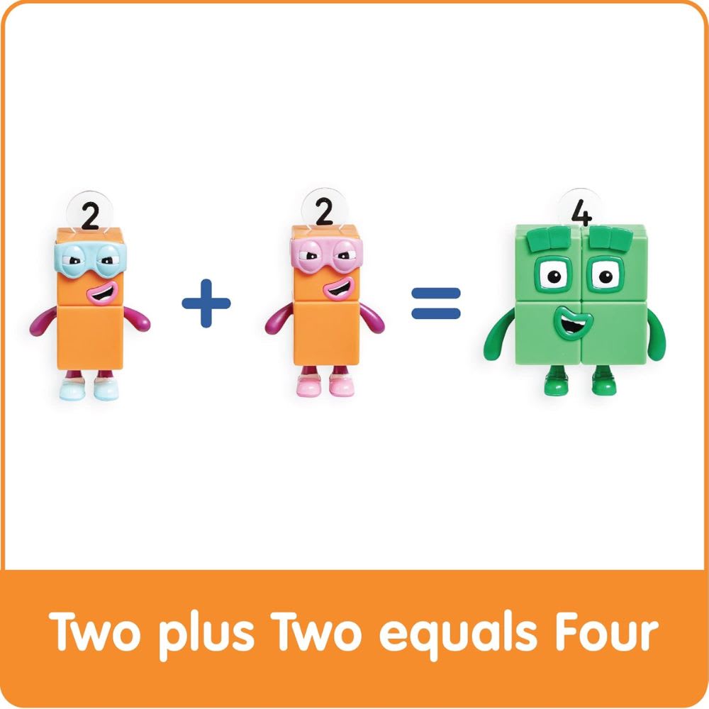 Numberblocks Cuatro y Los Terribles Dos5