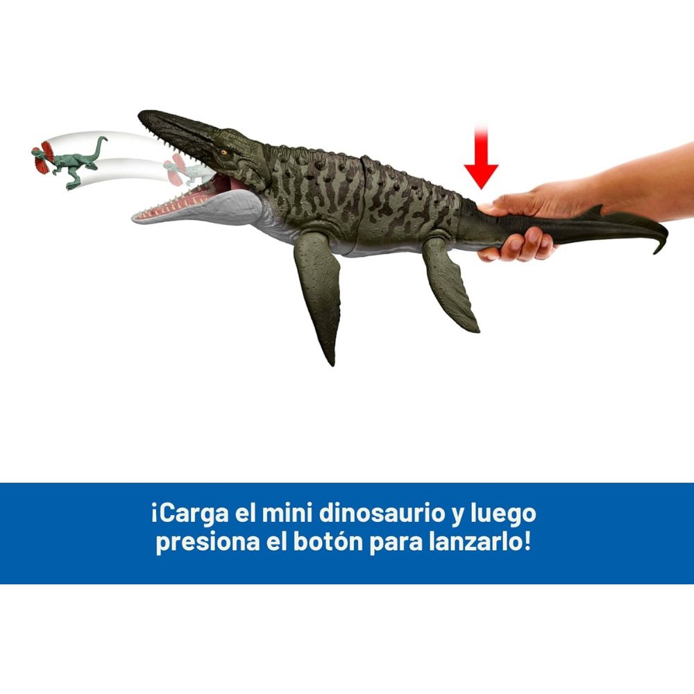 Jurassic World Mosasaurus Rebirth Bite N Blast1