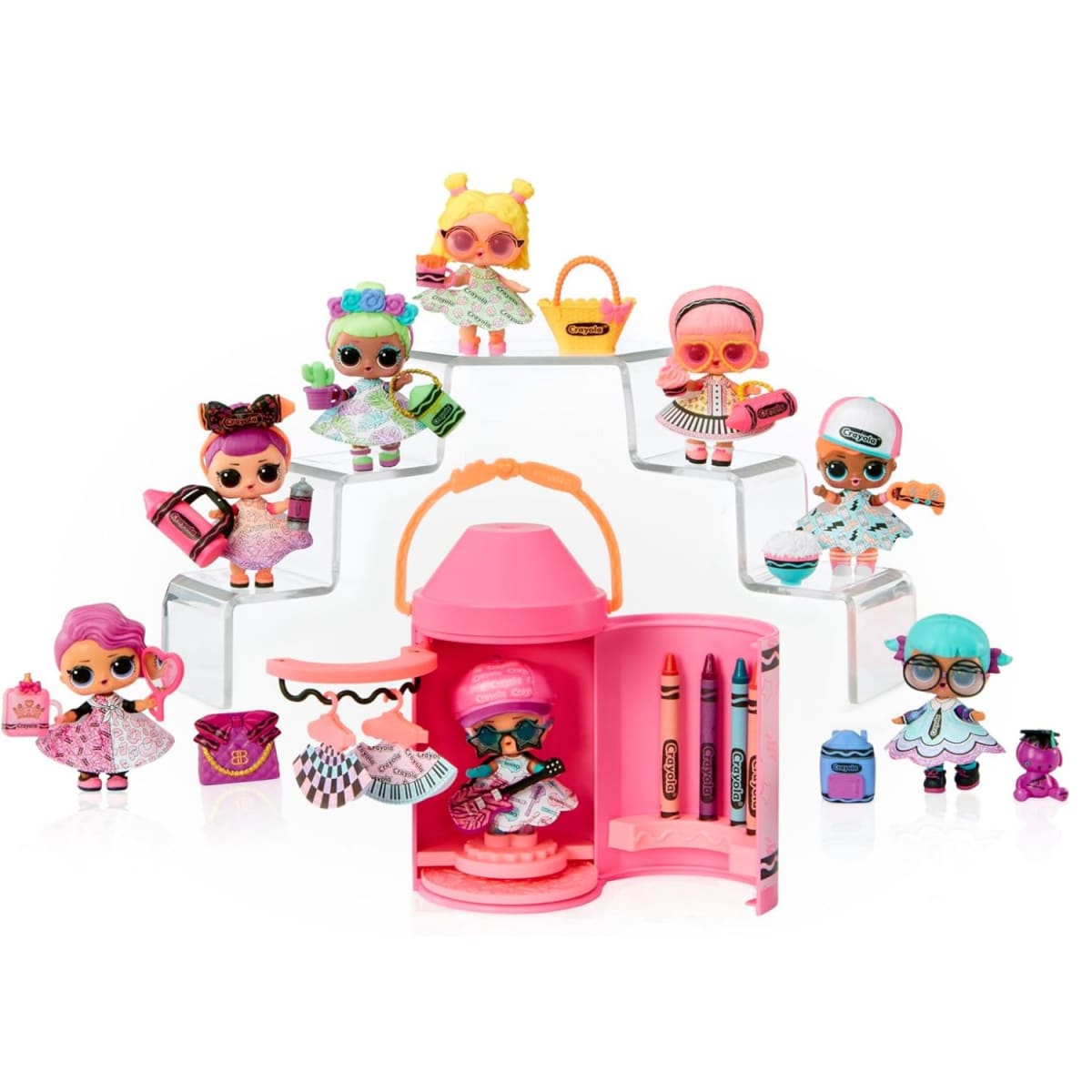 LOL Surprise Loves Crayola Color Me Studio5