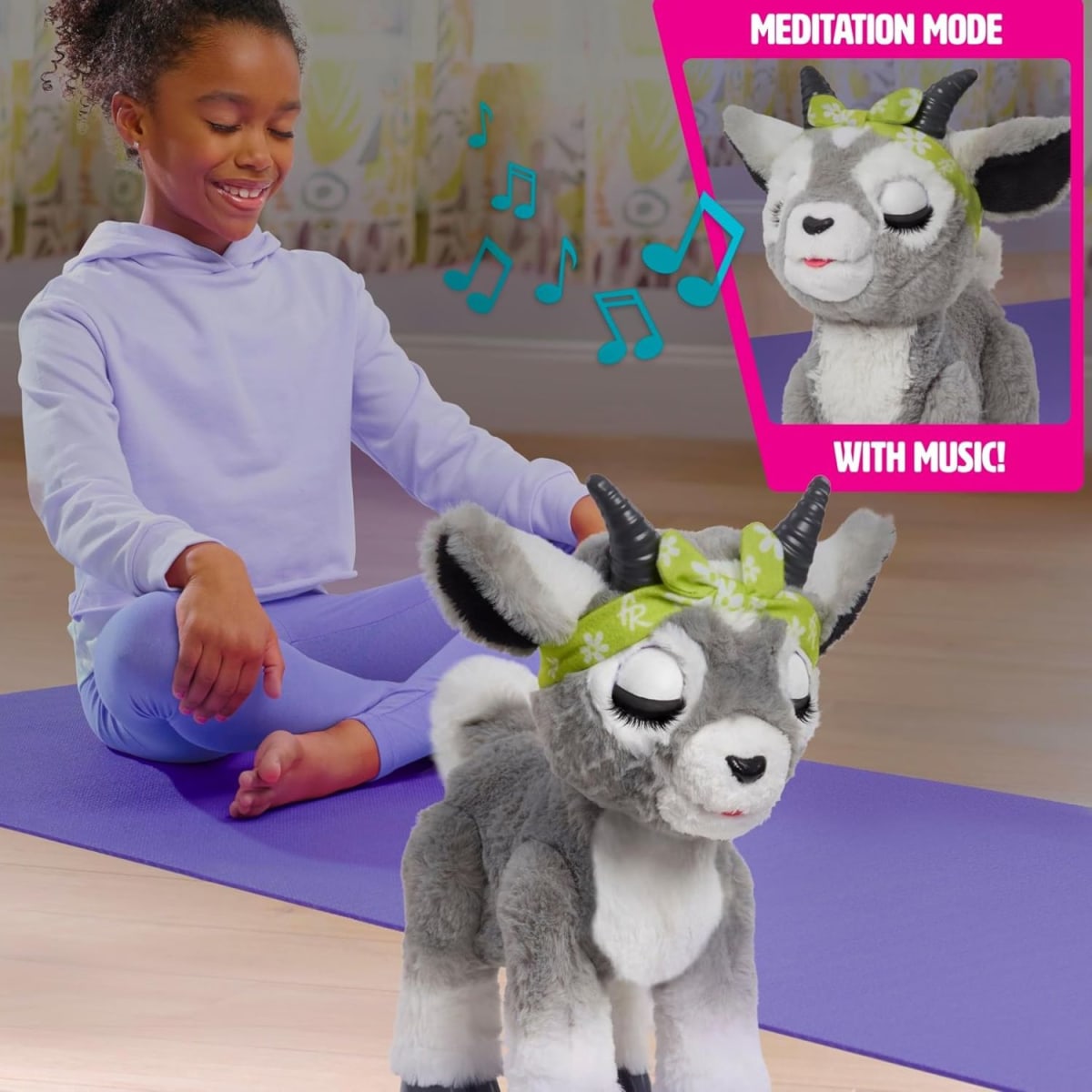 Mascota Daysi The Yoga Goat5