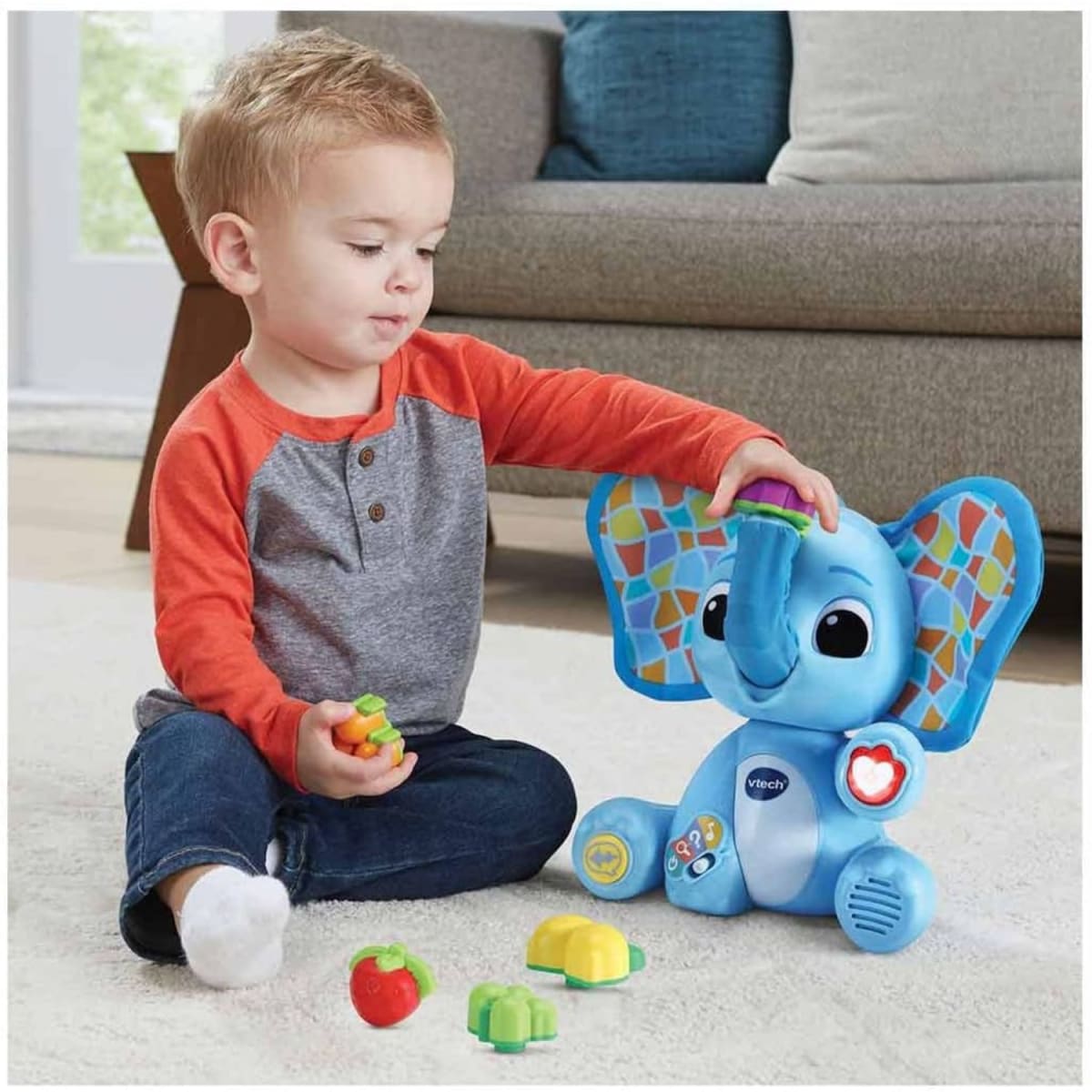 Elefante Glotón Infantil Fran  Sentidos- Emociones3