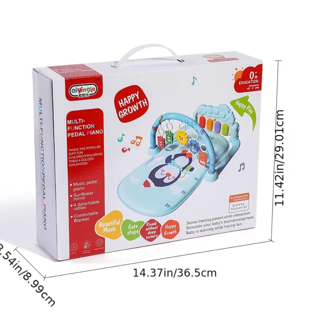 Gimnasio  Piano Multifunción para Bebe con Luces y Música5