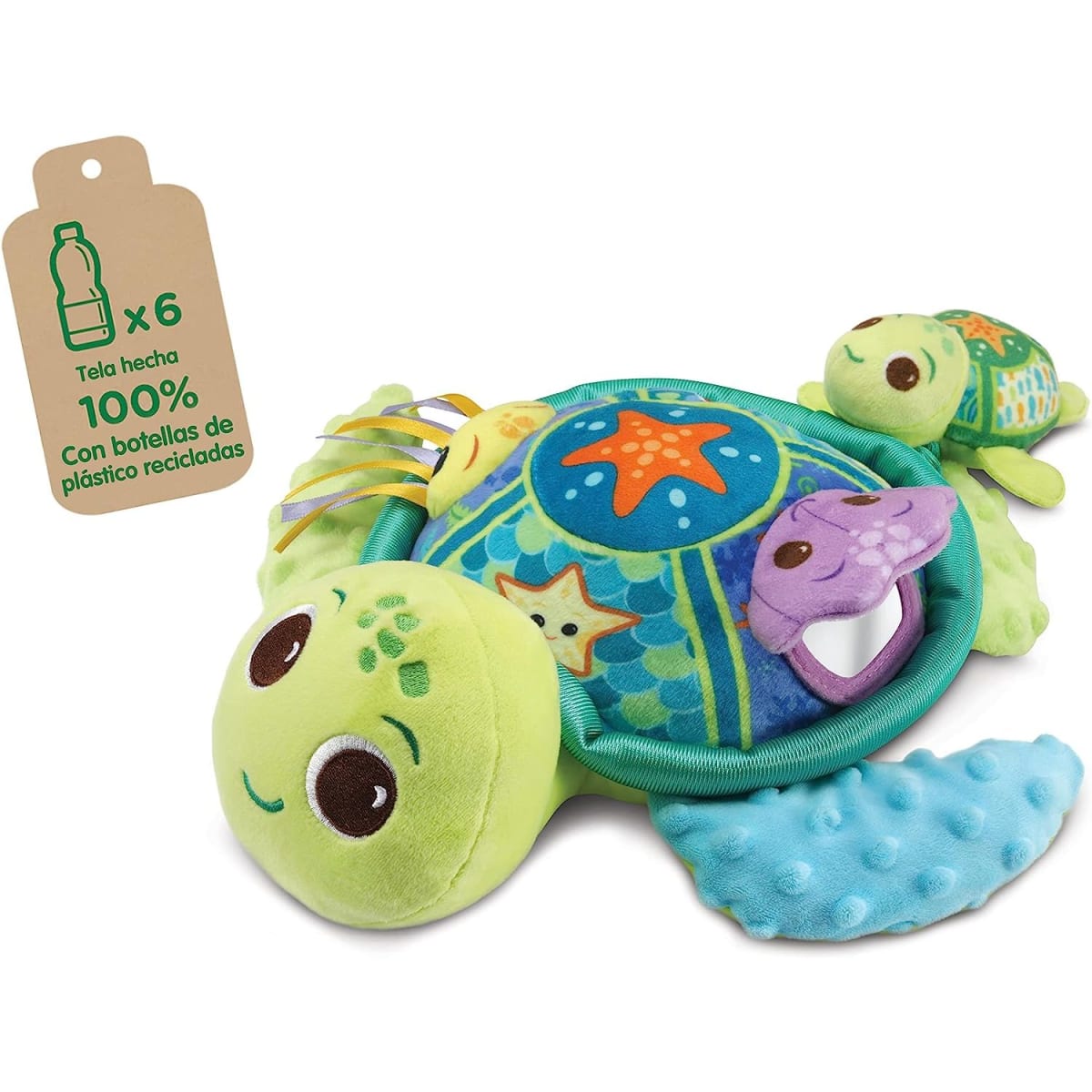 Tortuga y su Bebé Peluche Texturas y Sensaciones4