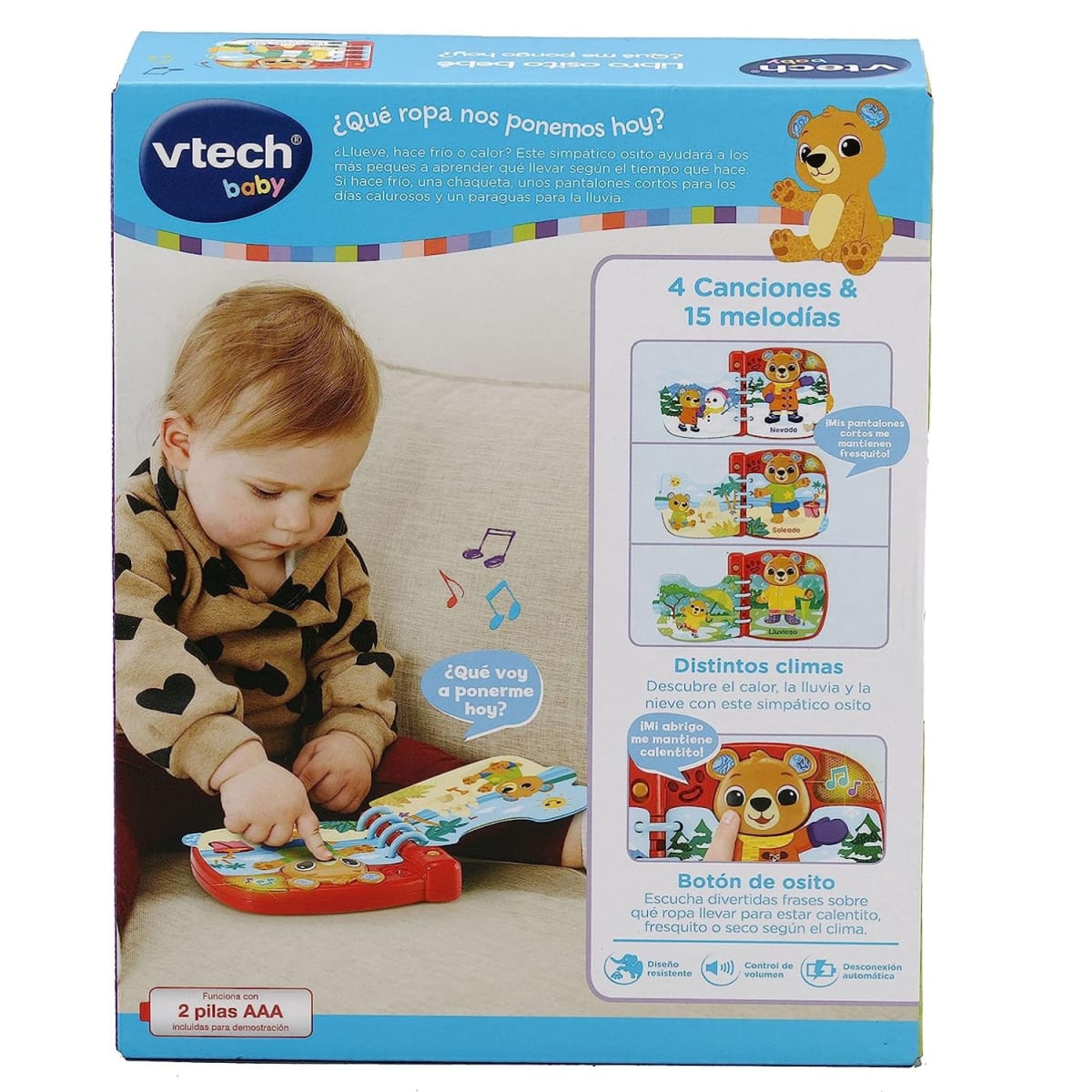 Libro Osito Bebé ¿Qué me Pongo Hoy?5