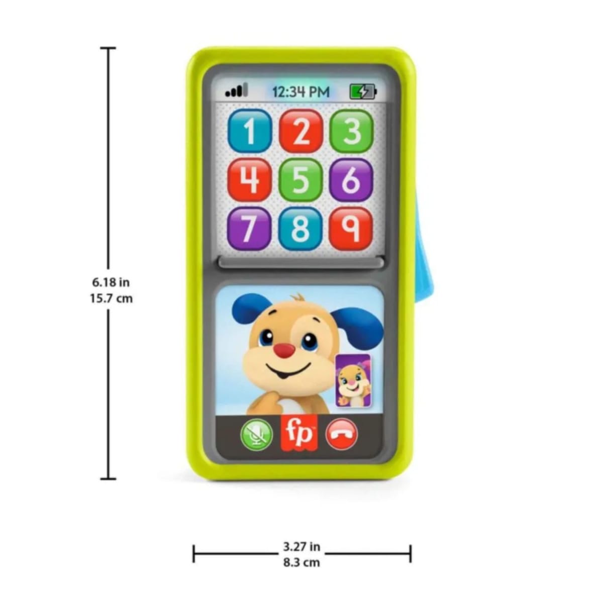 Fisher Price Smartphone Deluxe de Aprendizaje Verde5