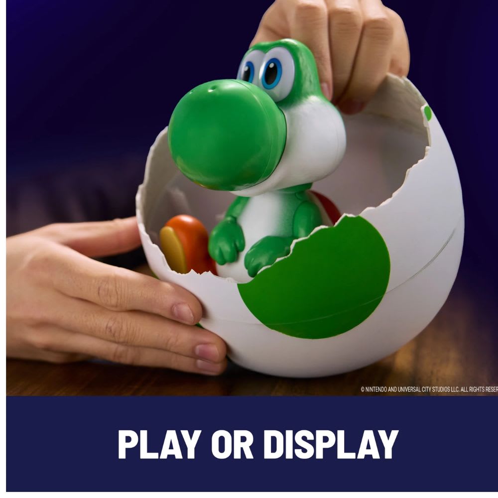 Hatchimal Yoshi Interactivo The Super Mario Galaxy Movie5