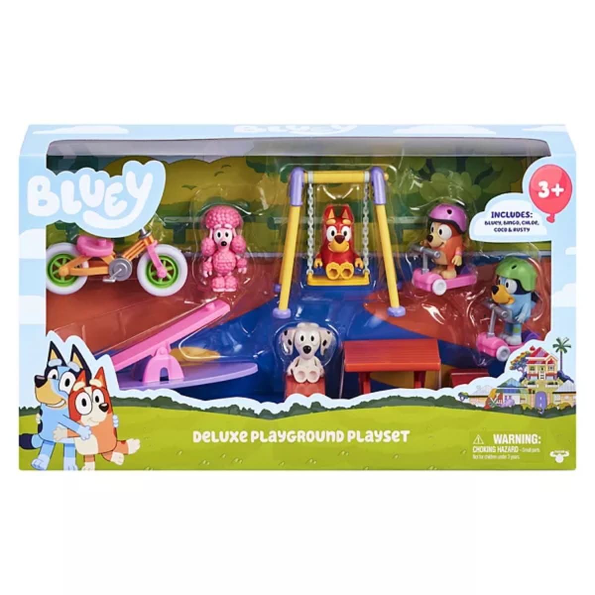 Play Set Bluey Deluxe Parque de Juegos1