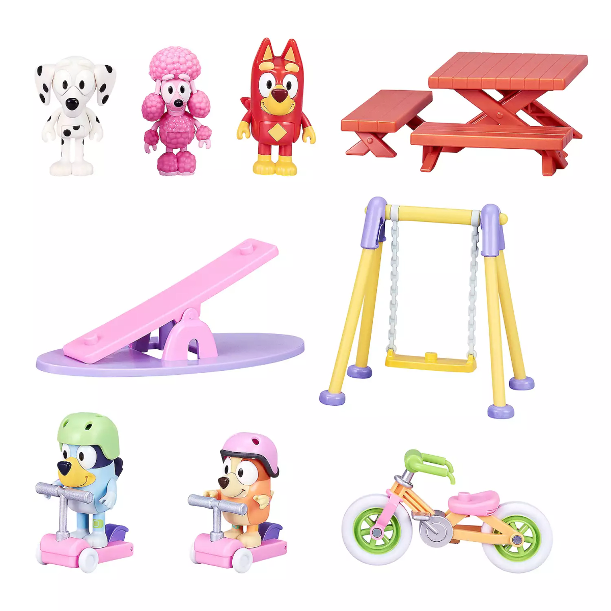 Play Set Bluey Deluxe Parque de Juegos2