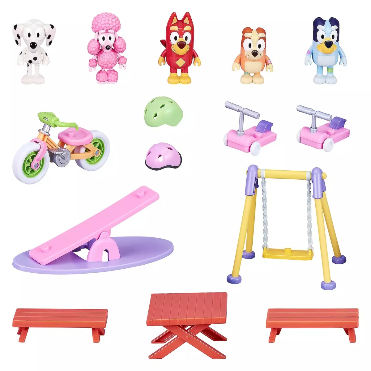 Play Set Bluey Deluxe Parque de Juegos3
