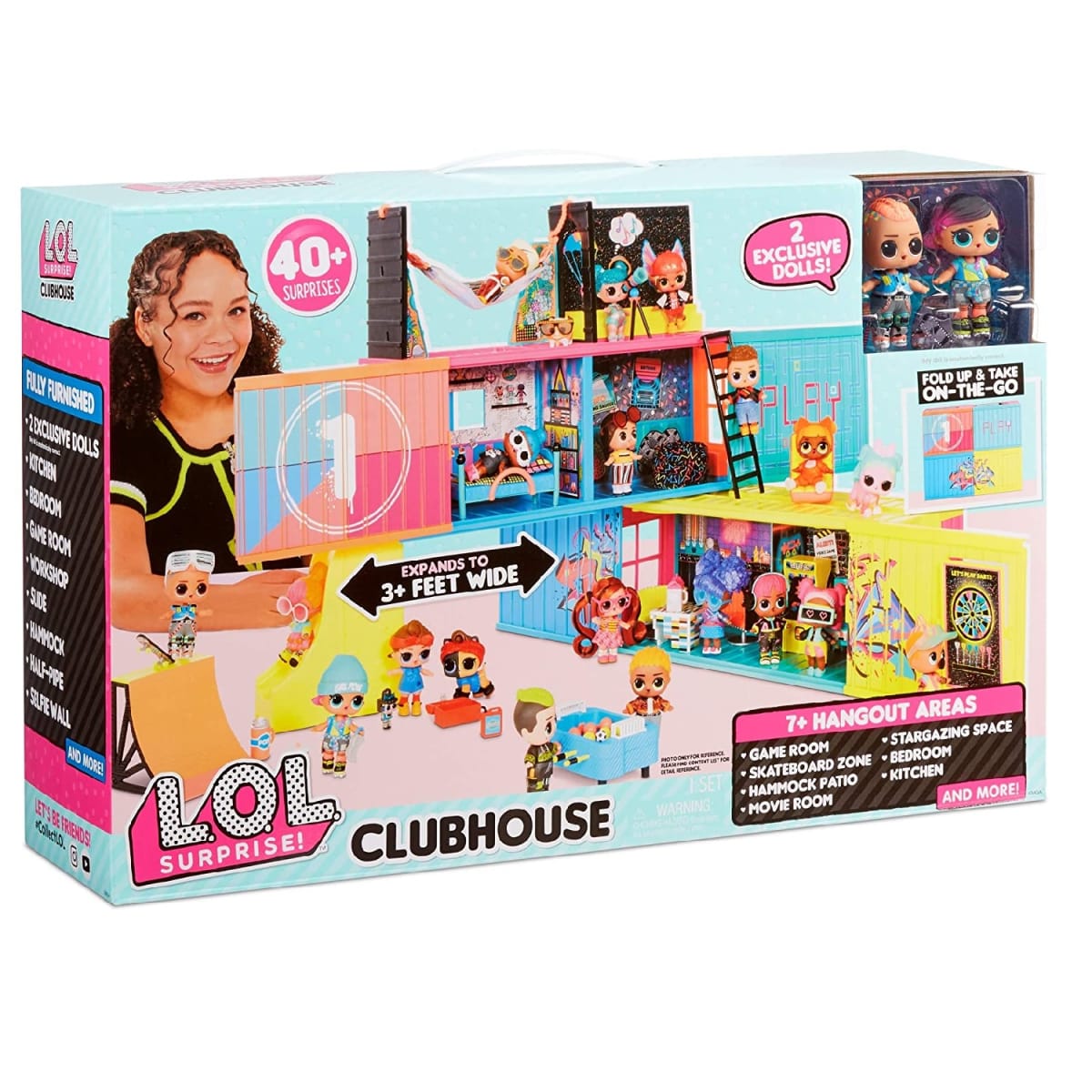 L.O.L. Surprise Clubhouse Playset3
