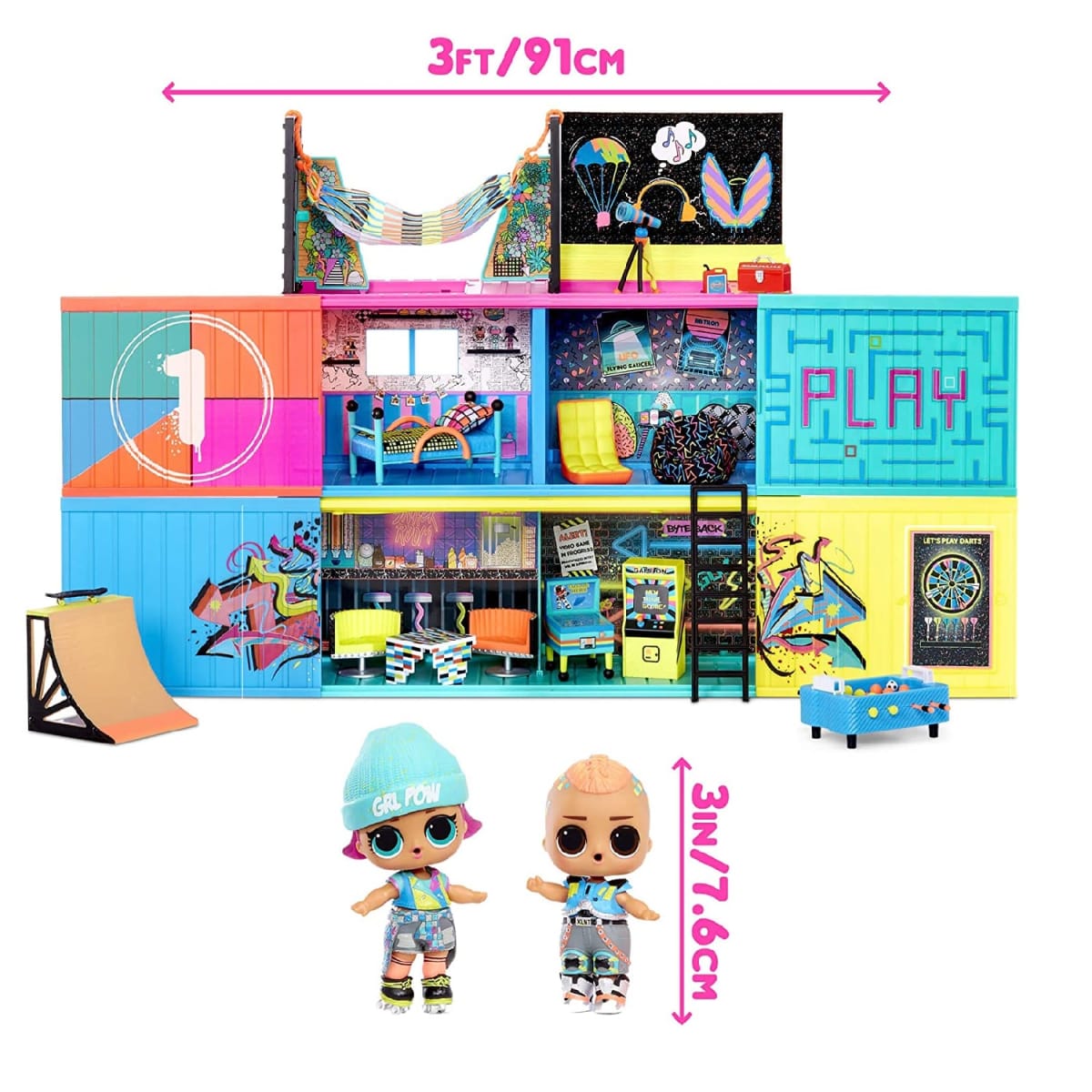 L.O.L. Surprise Clubhouse Playset2