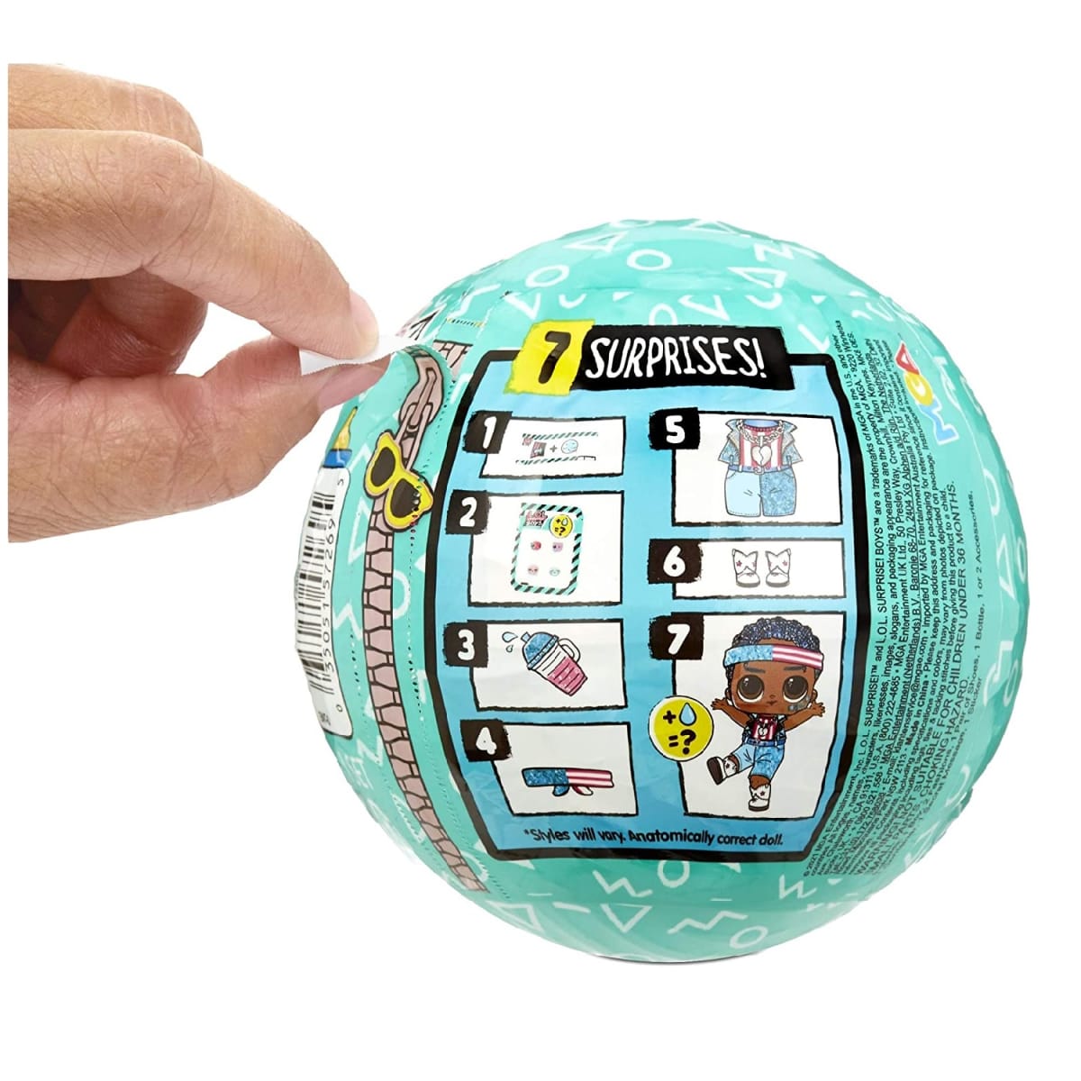 Muñeco Coleccionable LOL Surprise Boys serie 44