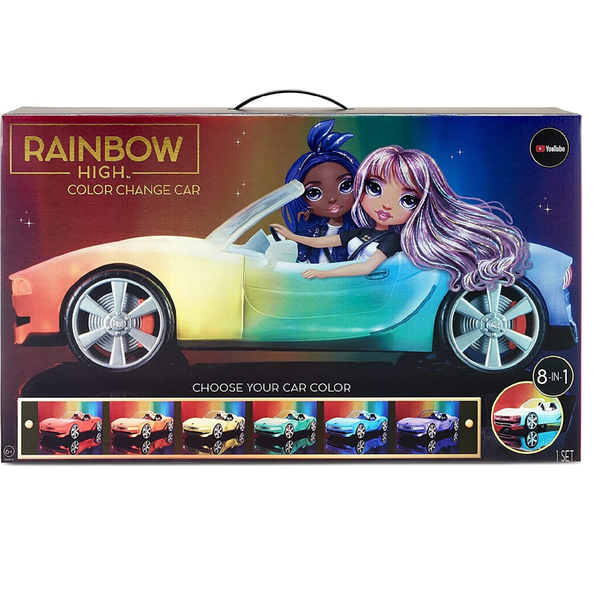 Rainbow High Color Change Car7