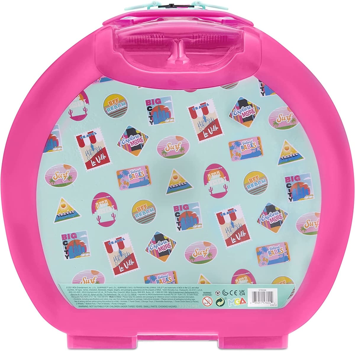 Maleta LOL OMG World Travel Fash Closet1