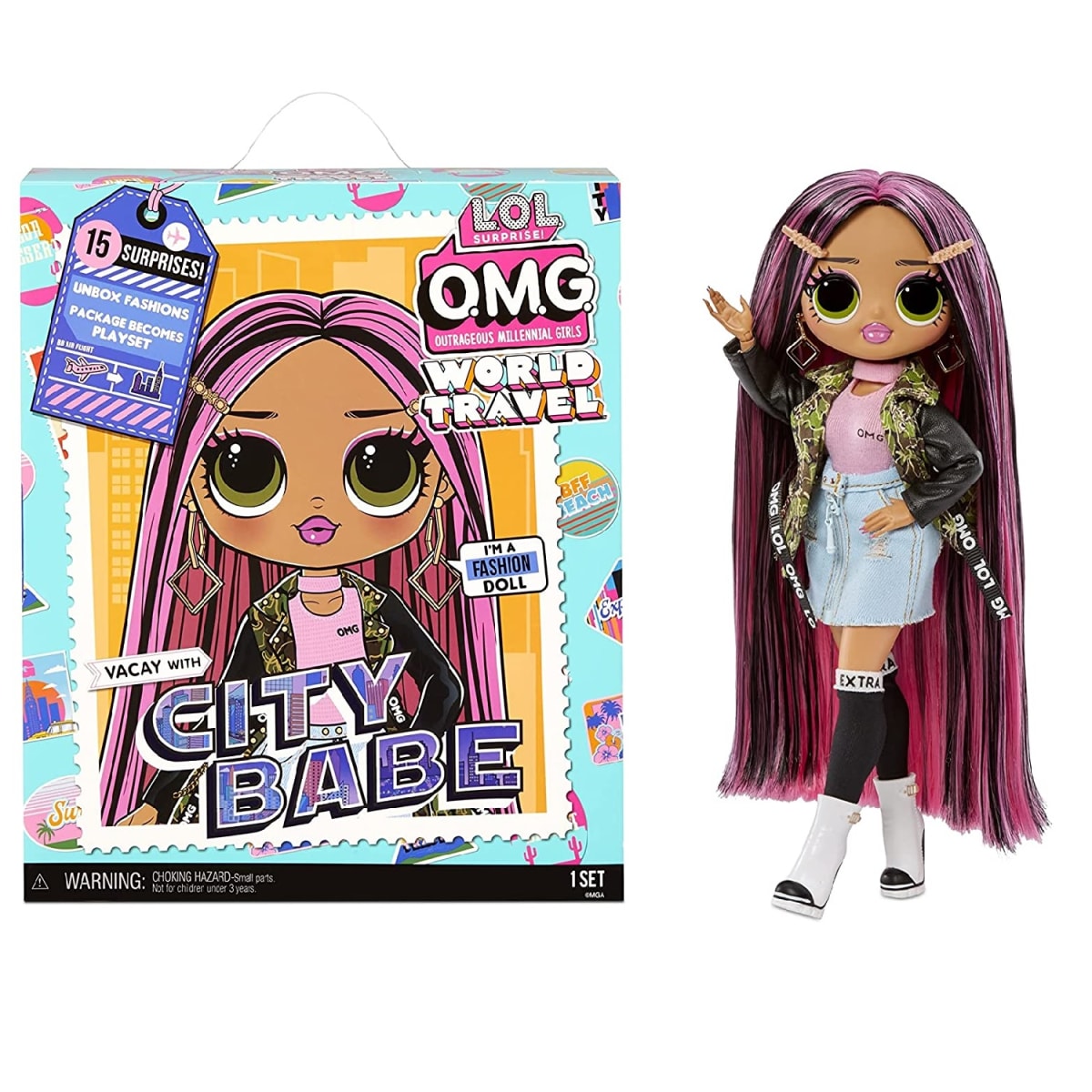 LOL Surprise OMG Travel City Babe1