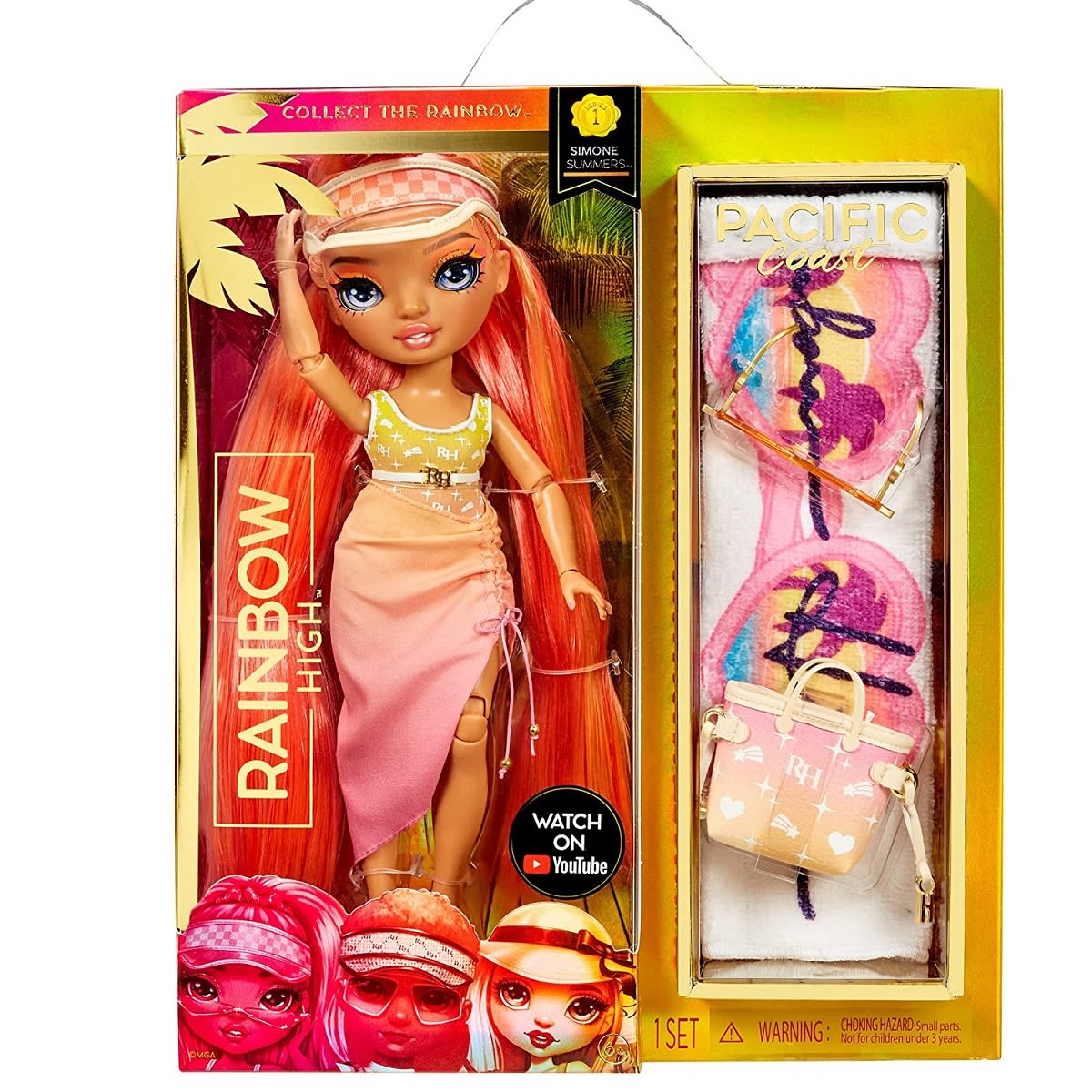 Muñeca Rainbow High Pacific Coast Simone Summers 4