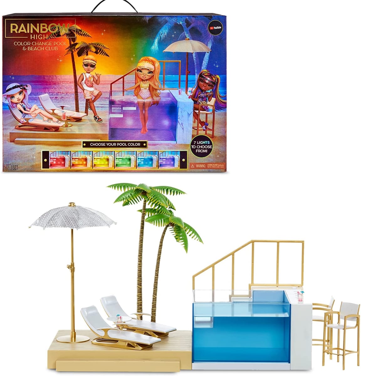 Piscina y Club de Playa Rainbow High5