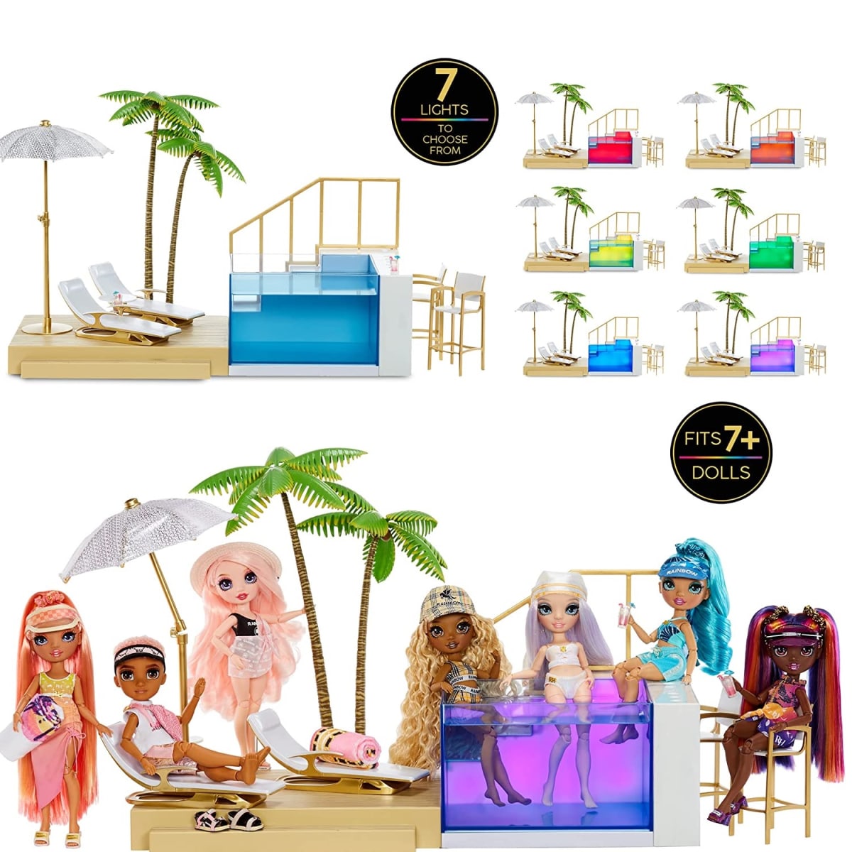 Piscina y Club de Playa Rainbow High1