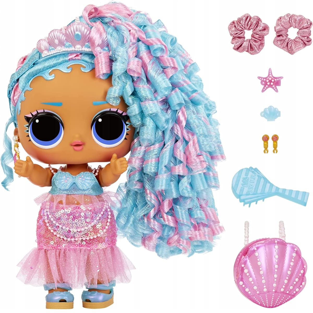 Muñeca L.O.L. Surprise Big Baby Splash Queen Hair Hair Hair­2