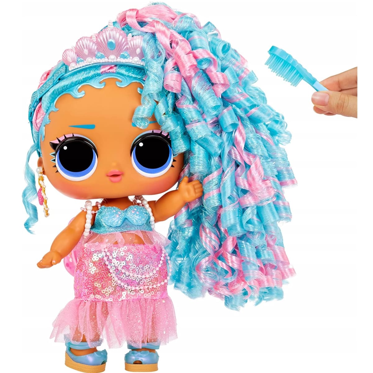 Muñeca L.O.L. Surprise Big Baby Splash Queen Hair Hair Hair­1