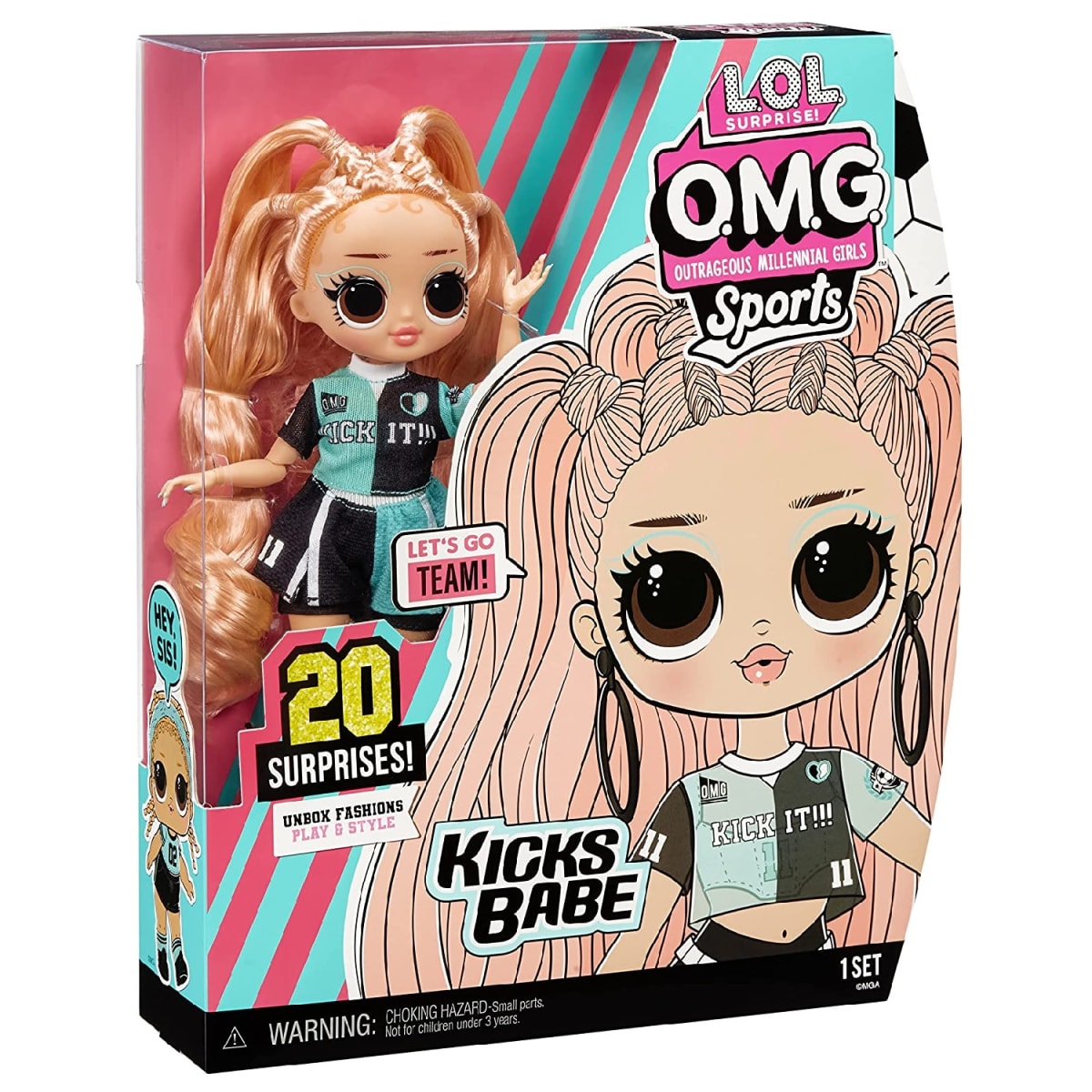 Muñeca LOL OMG Sports Kicks Babe1