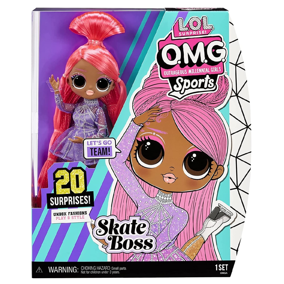 Muñeca LOL OMG Sports Skate Boss5