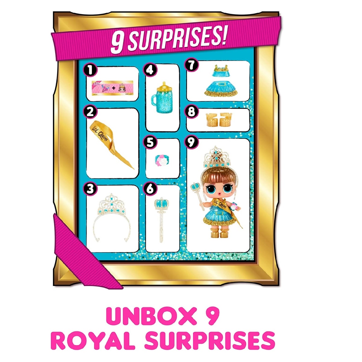 Muñeca Coleccionable L.O.L. Surprise Queens Doll 3