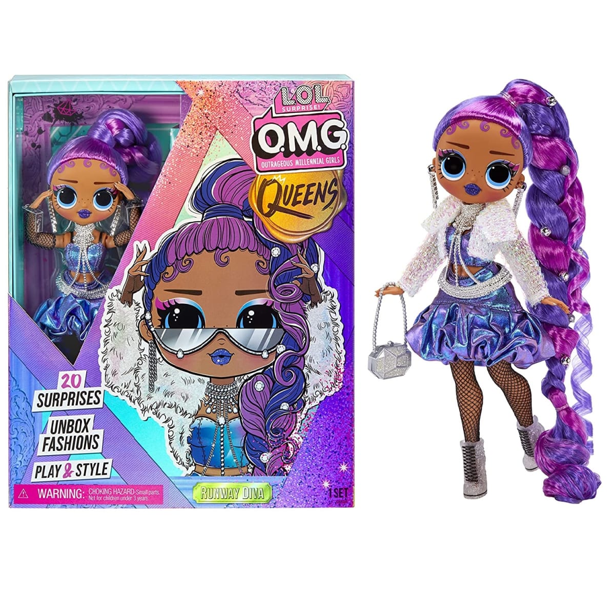 Muñeca LOL OMG Queens Runway Diva6