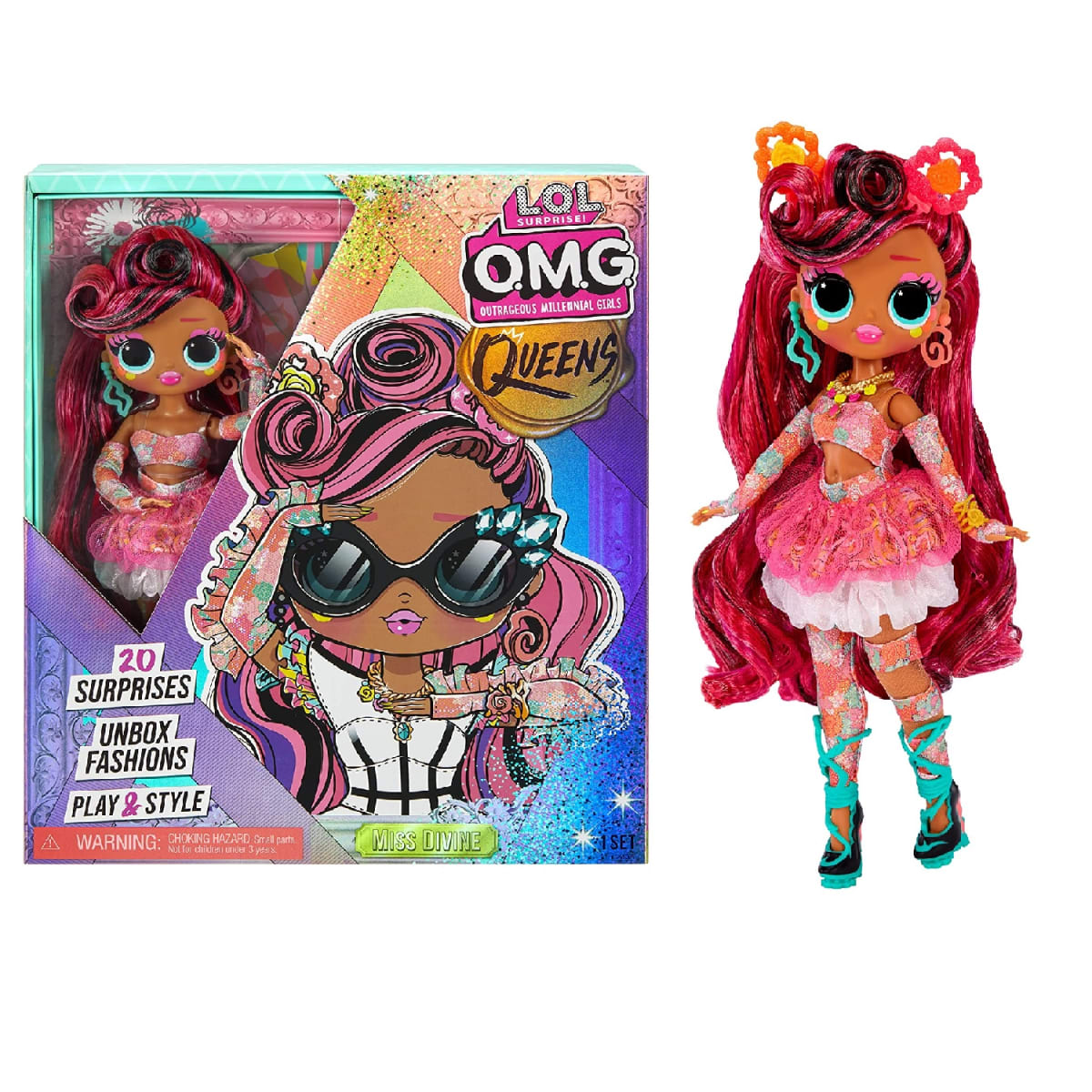 Muñeca LOL OMG Queens Miss Divine4