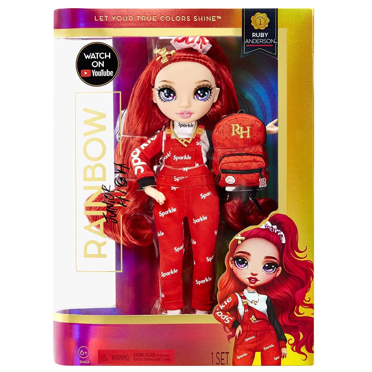 Muñeca Rainbow High Jr Ruby Anderson 1