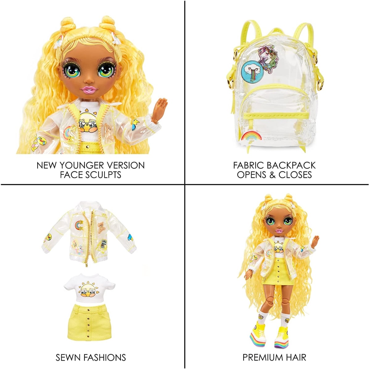 Muñeca Rainbow High Jr. ­Sunny Madison2