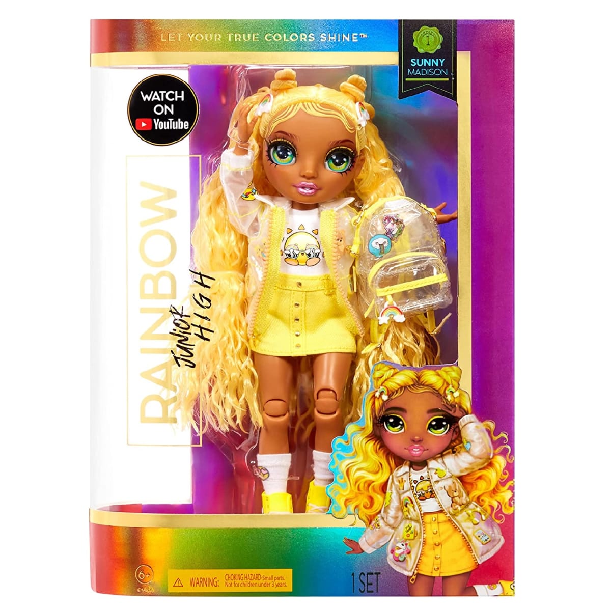 Muñeca Rainbow High Jr. ­Sunny Madison1