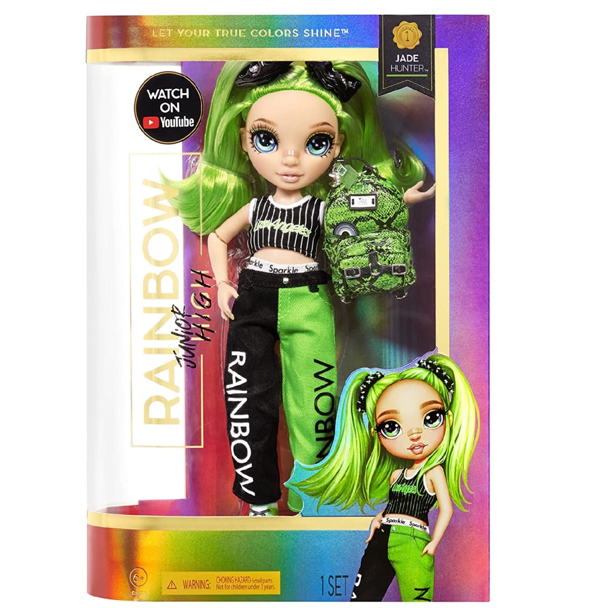 Muñeca Rainbow High Jr. ­Jade Hunter1