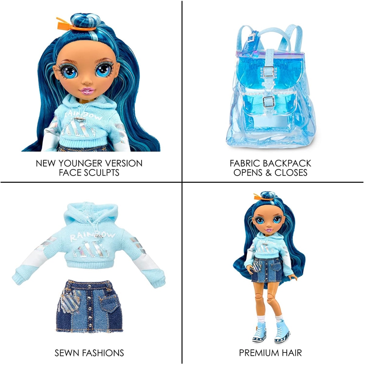 Muñeca Rainbow High Jr. ­Skyler Bradshaw 2