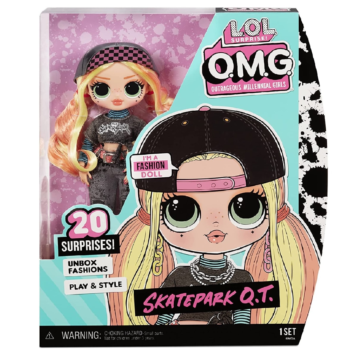Muñeca LOL OMG Serie 5 Skatepark Q.T5
