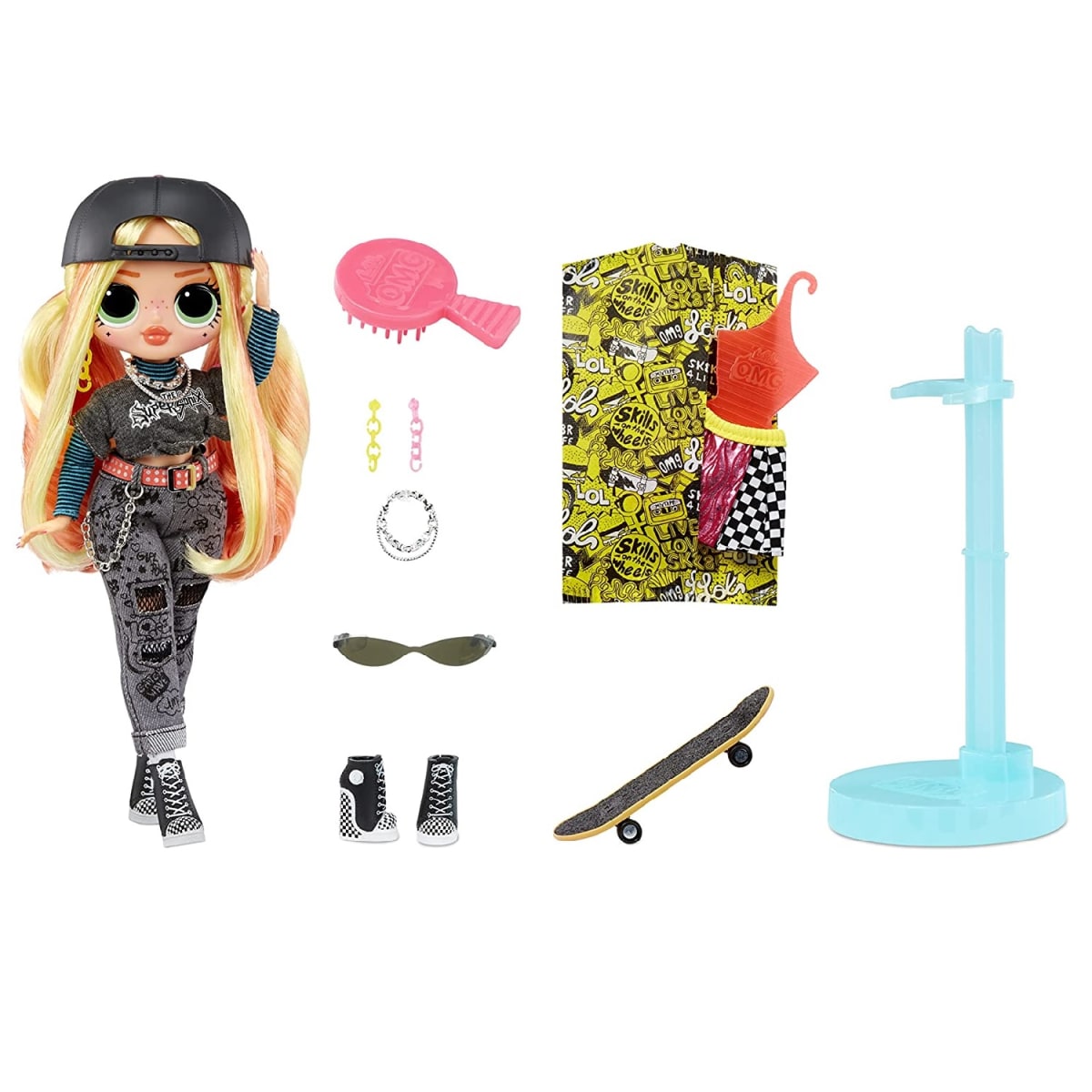 Muñeca LOL OMG Serie 5 Skatepark Q.T2
