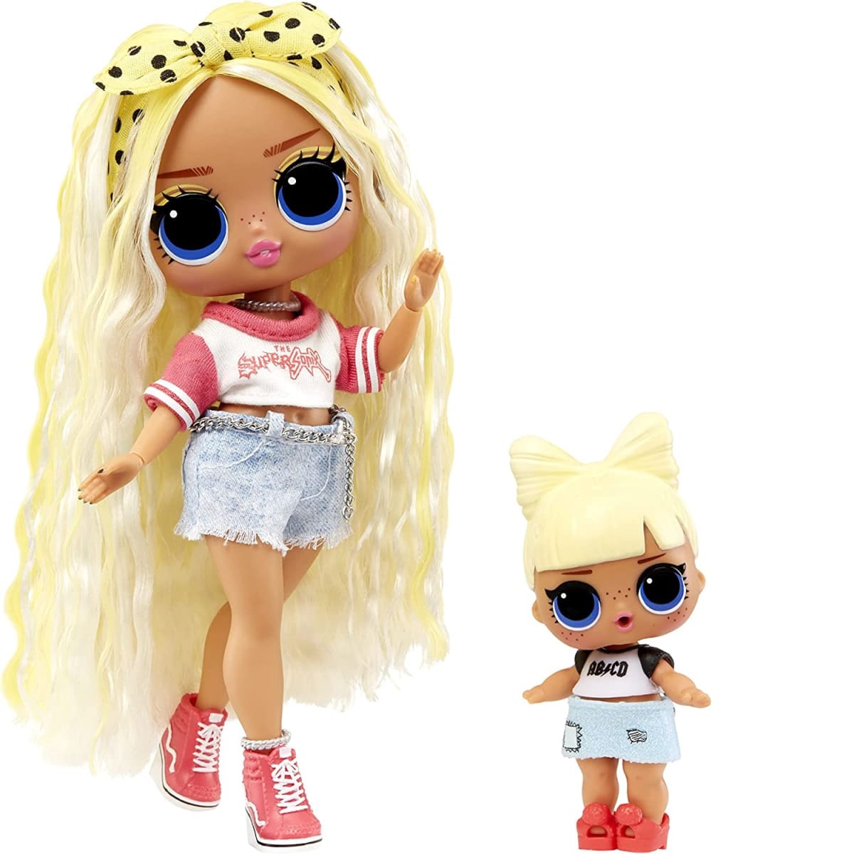 Muñeca L.O.L. Surprise Tweens Rae Sands + Hermana Tots  Fiesta de Playa4